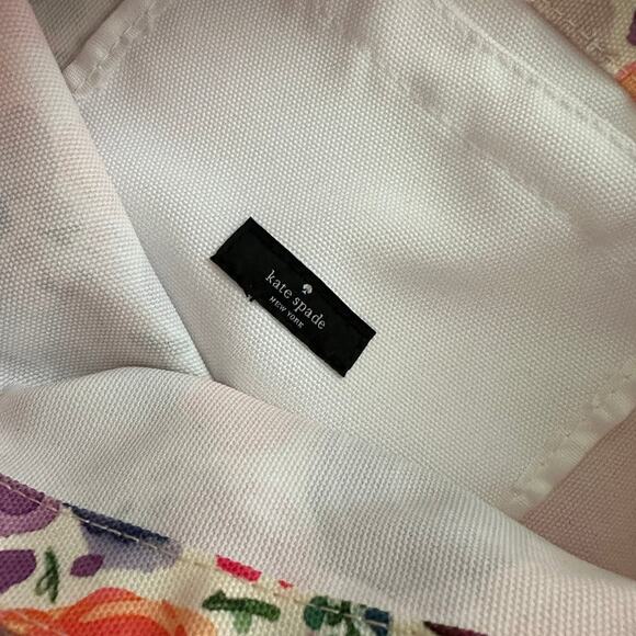Kate Spade Roses Canvas Tote - Picture 2 of 2